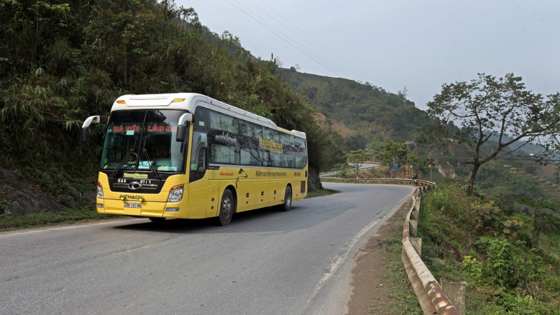 Vé xe giường nằm Hà Nội - Sapa - Hà Nội - Nhà xe Hà Sơn Hải Vân