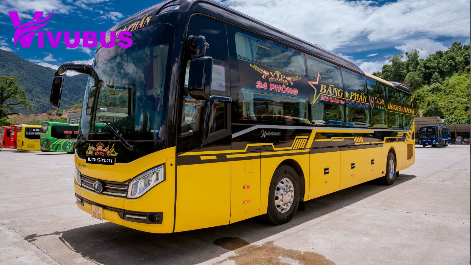  Vé Xe Khách Sạn Di Động 34 Phòng Hà Giang - Sapa - Hà Giang - Nhà Xe Bằng Phấn